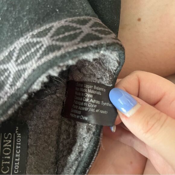 PREDICTIONS Womens Leather Collection Suede Mocs Slip On Loafers Clogs - Picture 7 of 11